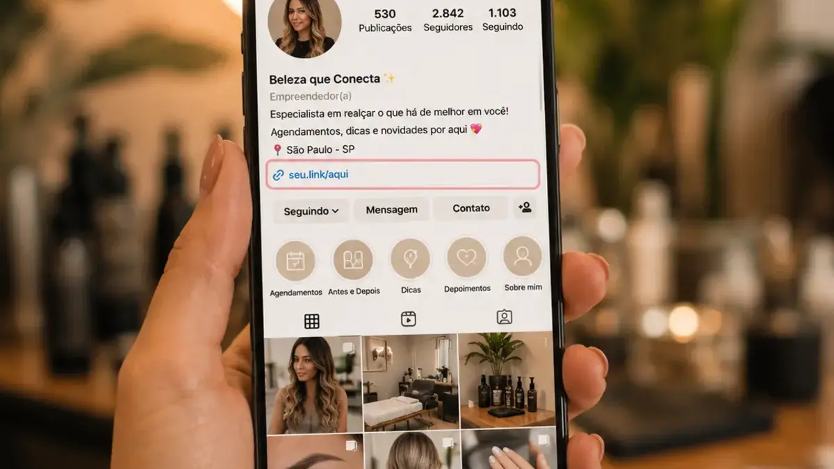 Como criar um link de agendamento para o Instagram