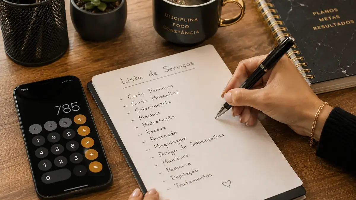 Tabela de preços pra salão de beleza: como montar (com exemplo)